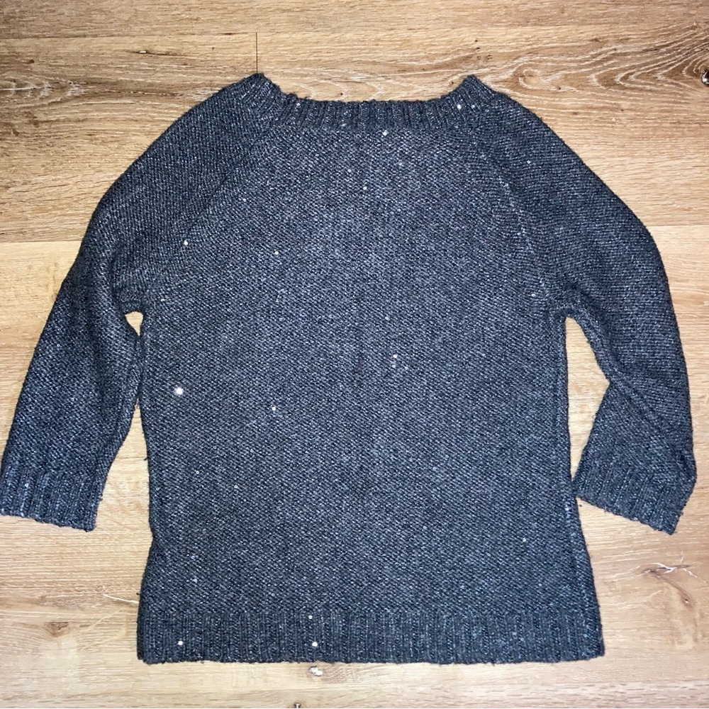 Talbots Gray Sequin Pullover
Women’s Crew Neck Wool Blend Sweater Size Small - Picture 14 of 14